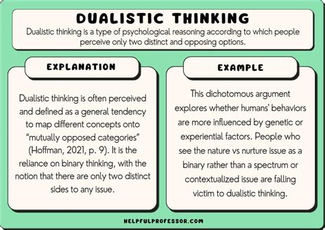 What is the meaning of dualism