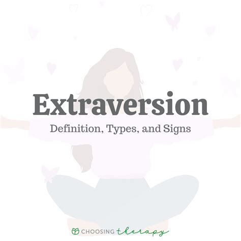 What is the meaning of extroversion