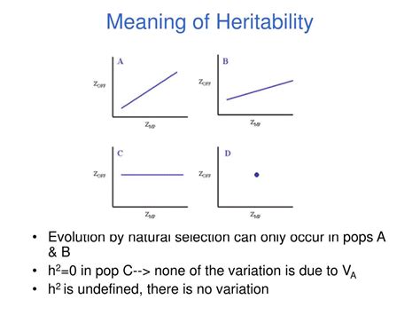 What is the meaning of heritability