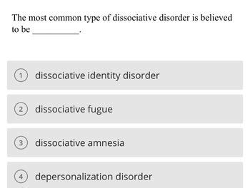 What is the most common type of amnesia