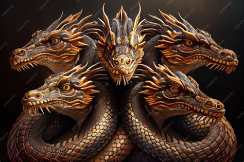 What is the name of the mythical many headed beast