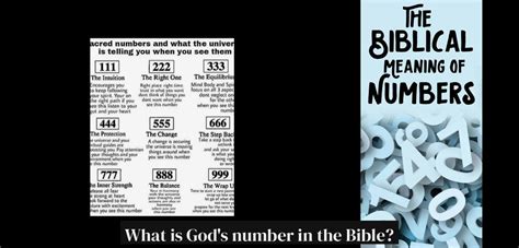 What is the number that represents God