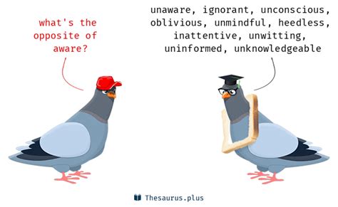 What is the opposite of Aware