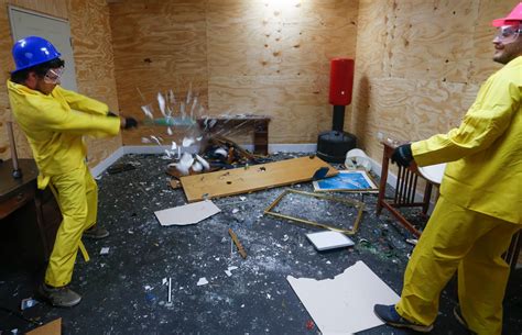 What is the place called where you can break stuff