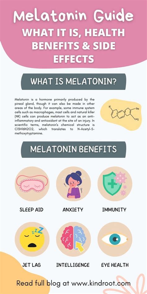 What is the purpose of melatonin