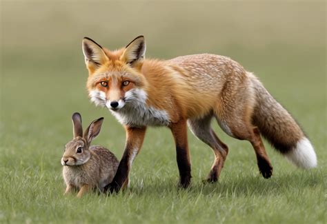 What is the relationship between the fox and rabbit