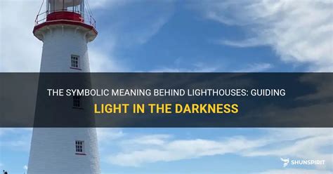 What is the symbolic meaning of a lighthouse