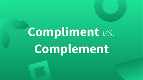 What is the synonym of complement