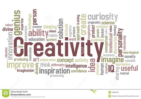 What is the synonym of creativity