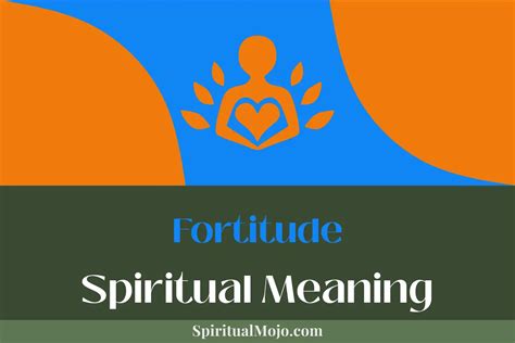 What is the true meaning of fortitude