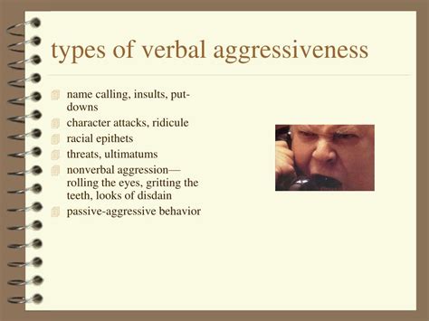 What is the verb of aggression
