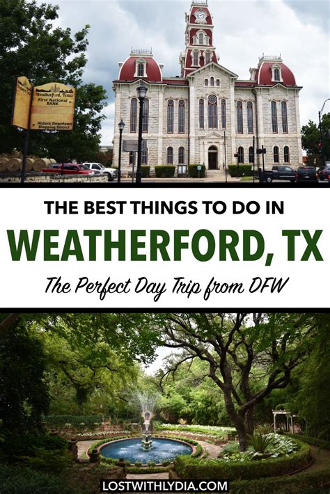 What is there to do in Weatherford Texas today
