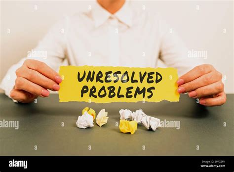 What is unresolved issues mean