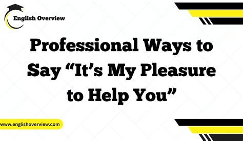 What is your pleasure