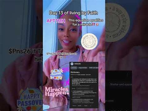 What qualifies as a miracle