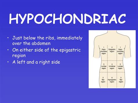 What s a hypochondriac mean