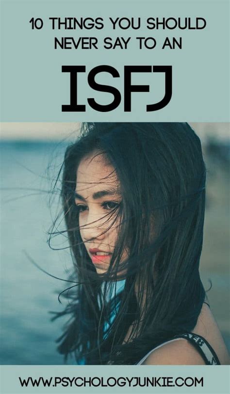 What should I not say to ISFJ