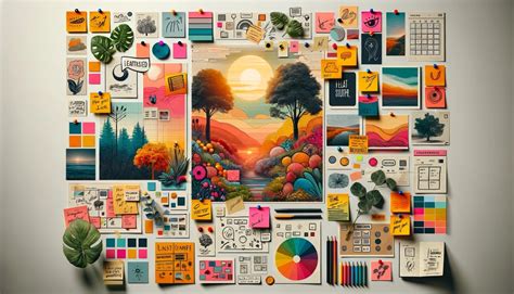 What should a mood board include