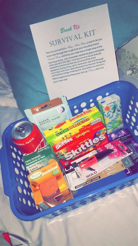 What should be in a breakup kit