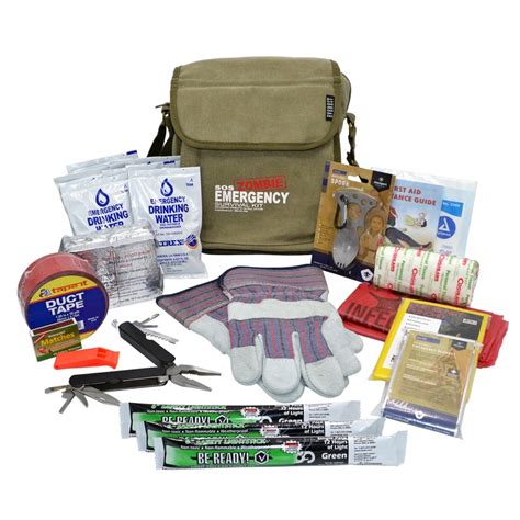 What should be in a zombie survival kit