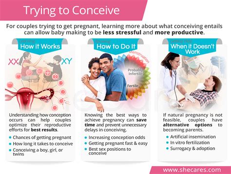 What should you not do when trying to conceive
