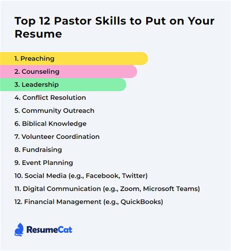 What skills are needed to be a pastor