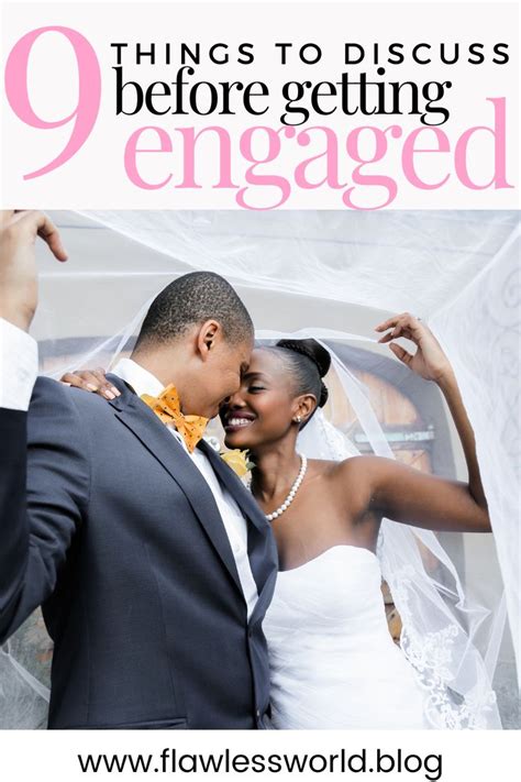 What to discuss before getting engaged