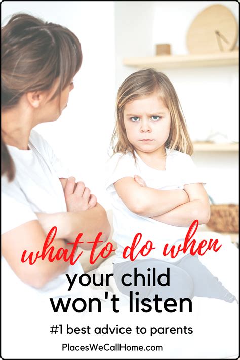 What to do with a toddler that won t listen
