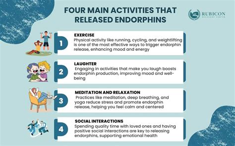 What triggers the release of endorphins
