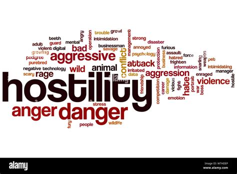 What type of word is hostility