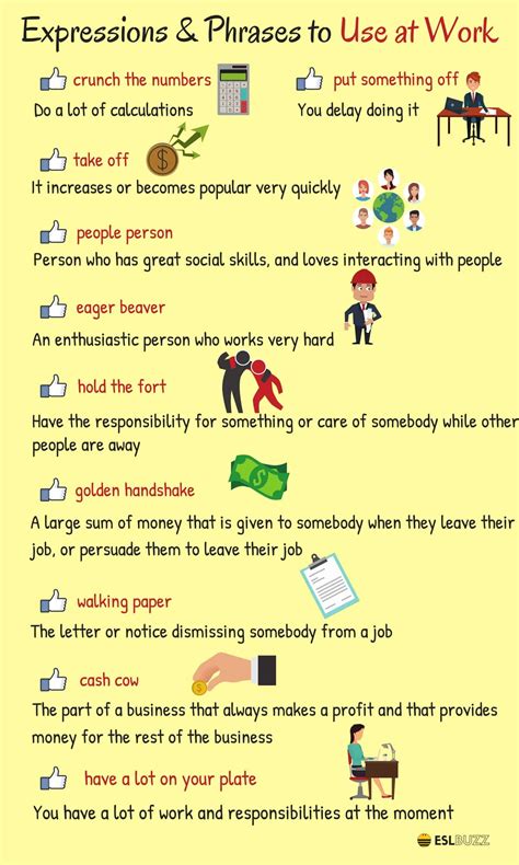 What words are related to work