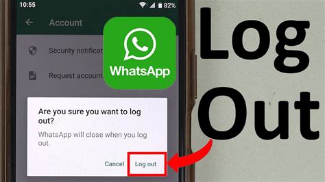 Keluar dari WhatsApp