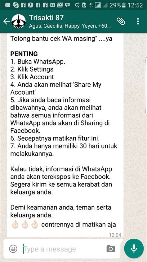 WhatsApp Nama Baru