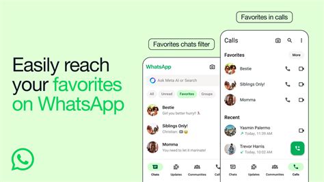 WhatsApp Tab Features