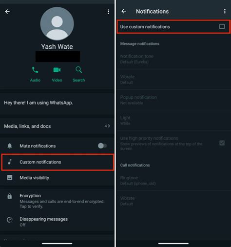 Custom Notifications