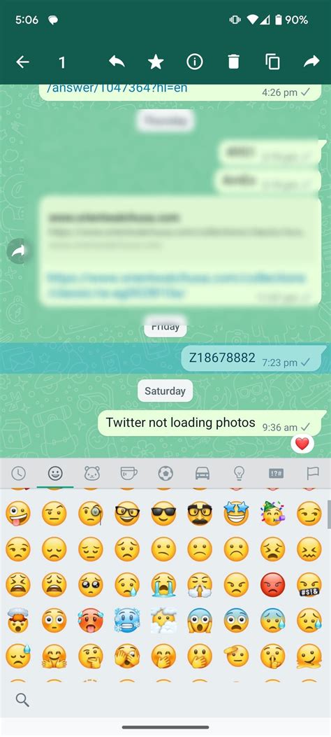 Reactions WhatsApp