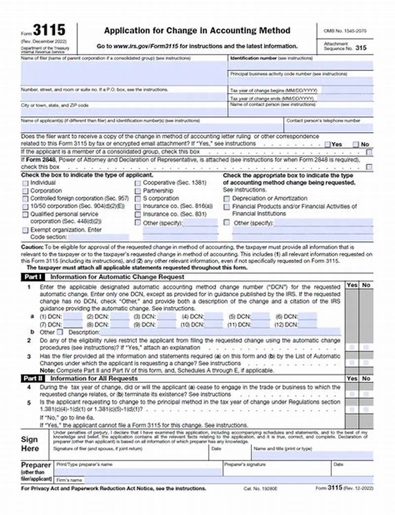 When To File Form 3115