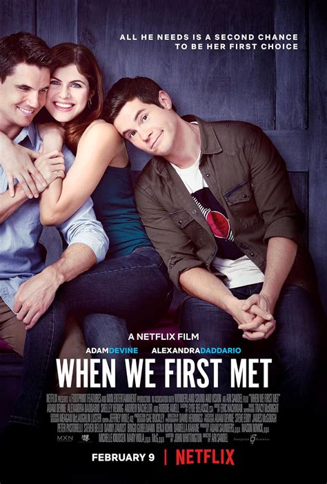 When We First Met or when We Met First