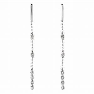 Where to Buy White Gold Chain Earrings