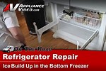 Whirlpool Bottom Freezer Refrigerator Ices Up