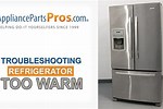 Whirlpool Refrigerator Freezer Is Cold but Refrigerator Is Warm