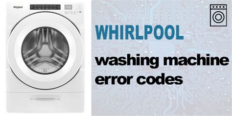 Whirlpool Washer SD Code