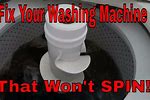Whirlpool Washing Machine Won't Spin