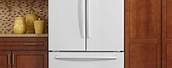 White Glass Refrigerator