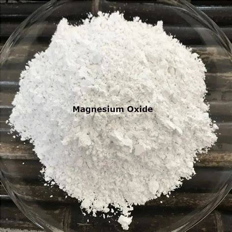 White Magnesium Oxide powder