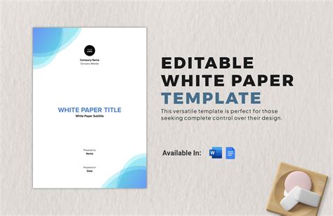 White Paper Template Word Free