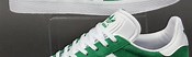 White and Green Adidas Shoes