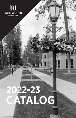 Whitworth University Course Catalog