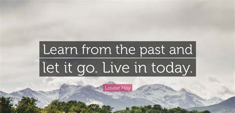 Who wrote learn to let go