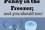 Why Leave a Penny in the Freezer